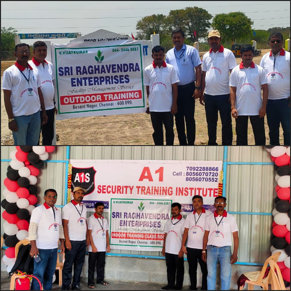outdoor training with sre security team