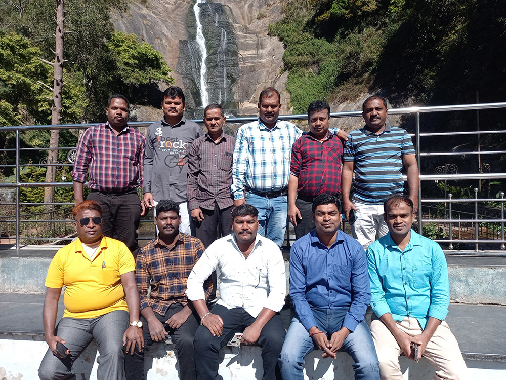 sre team's tour at kodaikanal